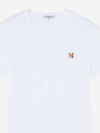 Fox Head Patch Classic Short Sleeve T-Shirt White - MAISON KITSUNE - BALAAN 2