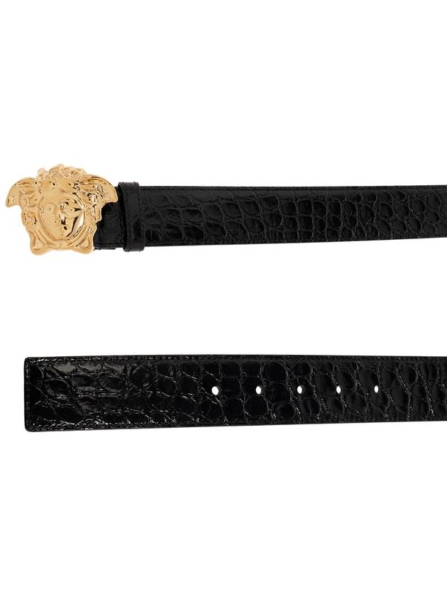 Medusa Head Leather Belt DCU41401A08711 - VERSACE - BALAAN 5