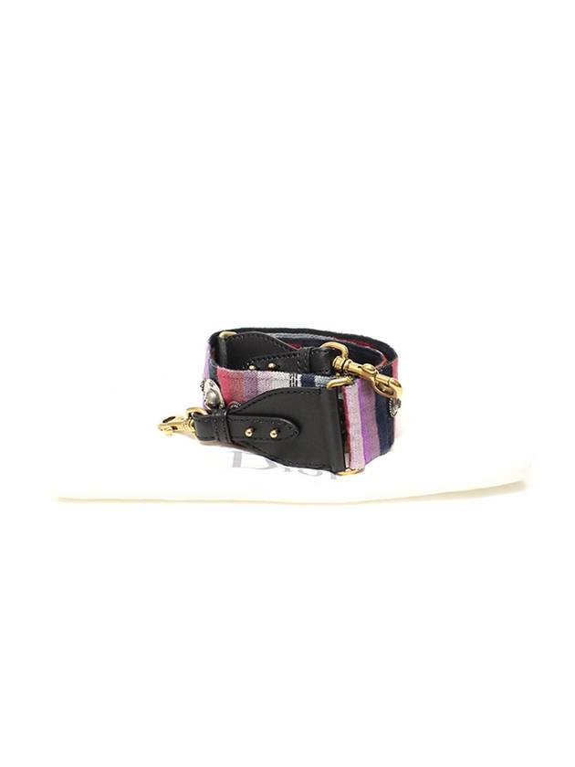 Women s Dior Christian Multicolor Embroidered Medallion Bohemian Rainbow Shoulder Strap gt Gangbuk used luxury goods - DIOR - BALAAN 3