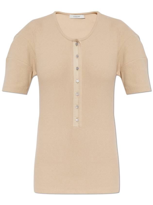 Lemaire Button-up Top, Women's, Beige - LEMAIRE - BALAAN 1