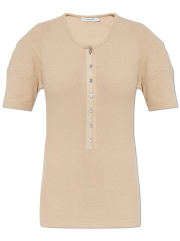 Lemaire Button-up Top, Women's, Beige - LEMAIRE - BALAAN 1