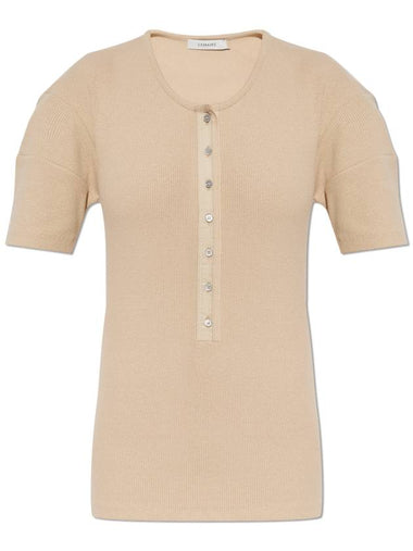 Lemaire Button-up Top, Women's, Beige - LEMAIRE - BALAAN 1