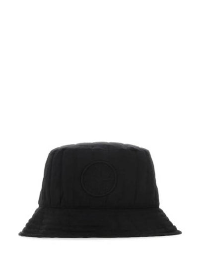 Nylon Metal Econyl Regenerated Nylon Bucket Hat Black - STONE ISLAND - BALAAN 2