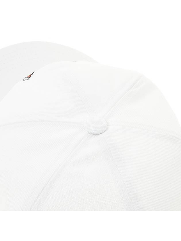 Maison Kitsune Fox Head Baseball Cap HU06118WW0007 WH - MAISON KITSUNE - BALAAN 9