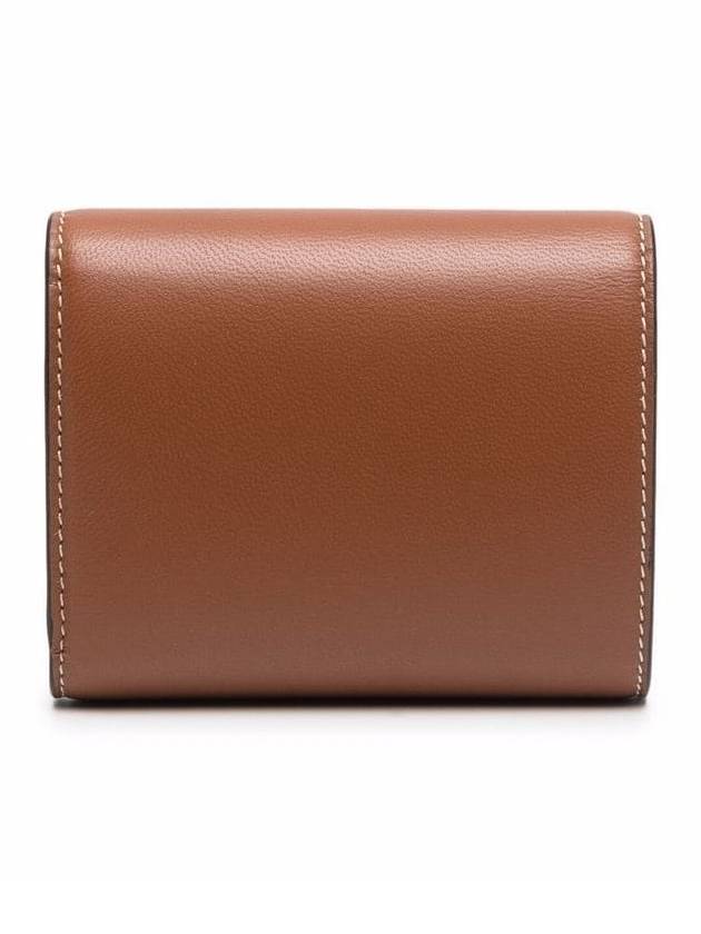 Triomphe Small Half Wallet Tan - CELINE - BALAAN 4