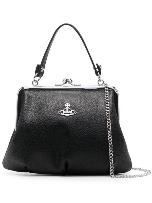 Granny Frame Pulse Cross Bag Black - VIVIENNE WESTWOOD - BALAAN 1