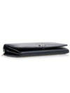 Grain Leather Chain Long Wallet Black - VIVIENNE WESTWOOD - BALAAN 6