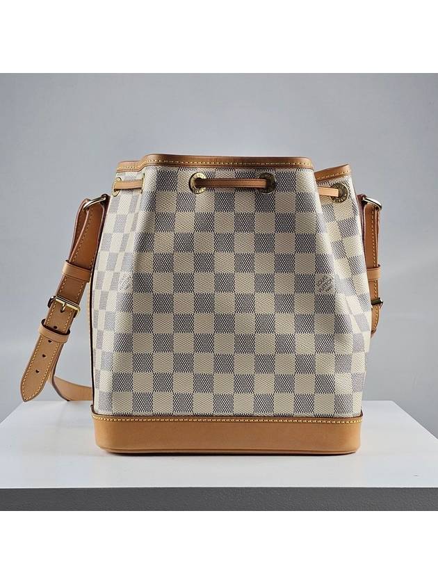 Noe BB Damier Azur Bucket Bag Shoulder N41220 - LOUIS VUITTON - BALAAN 5