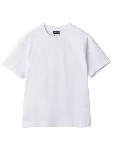 Jacquemus Le Abba Short Sleeve T Shirt White - JACQUEMUS - BALAAN 1