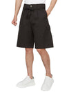 Shadow Project Bermuda Shorts Black - STONE ISLAND - BALAAN 6