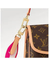 Diane Monogram Canvas Shoulder Bag Fuchsia Brown - LOUIS VUITTON - BALAAN 5