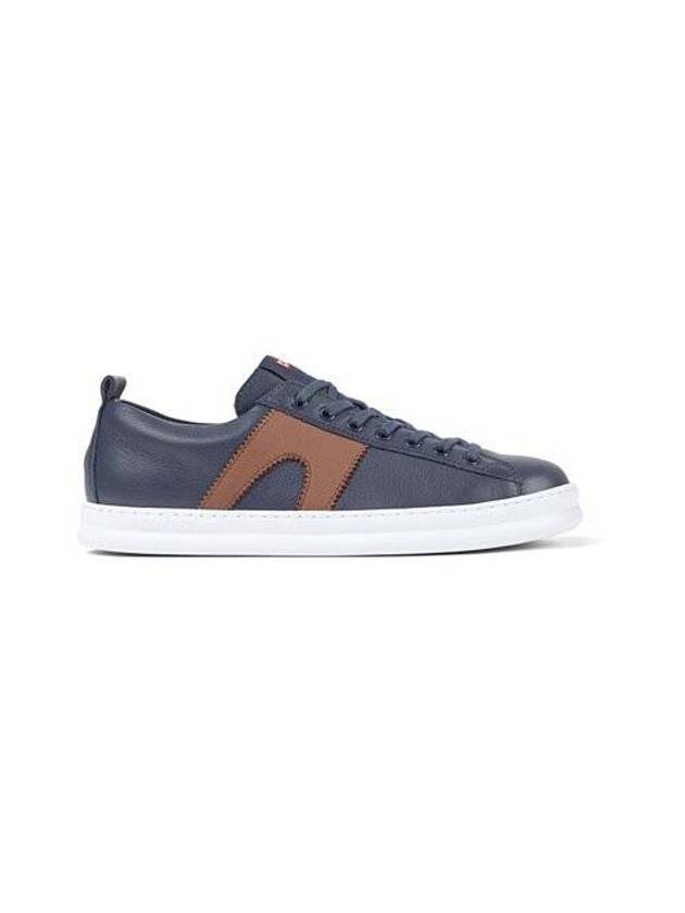 Runner Leather Low Top Sneakers Blue - CAMPER - BALAAN 1