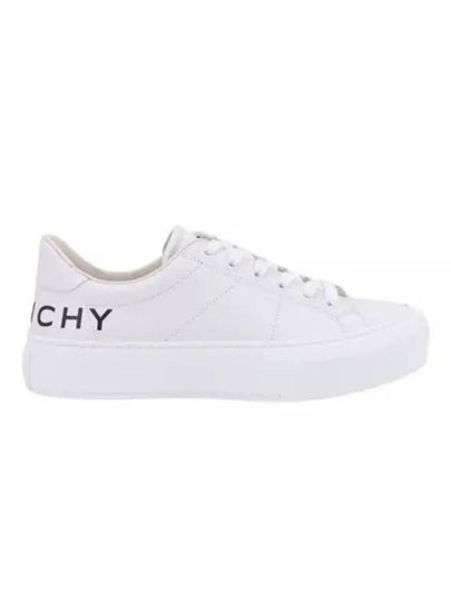 City Sports Leather Low Top Sneakers White - GIVENCHY - BALAAN 2