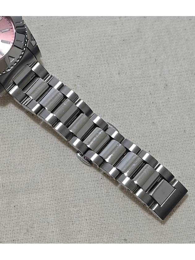 Dive Medium Pink Dial Stainless Steel Women s Watch - GUCCI - BALAAN 5