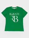 R.B Logo Short Sleeve T-shirt Green - RUBATI - BALAAN 1