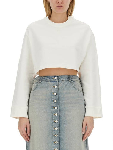 CROPPED SWEATSHIRT - COURREGES - BALAAN 1