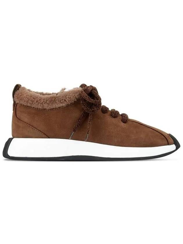 MEN OMNIA Nubuck Sneakers Brown - GIUSEPPE ZANOTTI - BALAAN 1