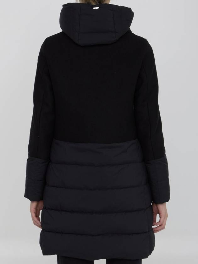 Coat In Wool And Nylon - HERNO - BALAAN 4