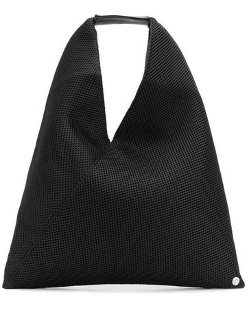 Mesh Japanese Tote Bag Black - MAISON MARGIELA - BALAAN 1