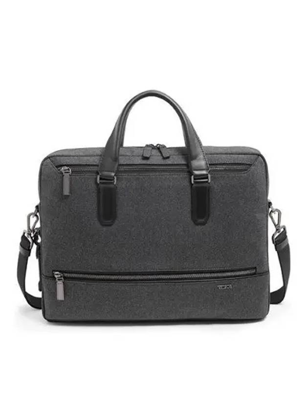 Harrison Avondale top zipper brief briefcase dark charcoal 1524304845 - TUMI - BALAAN 1