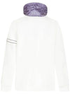 Oblique Purple Logo Anorak White - DIOR - BALAAN 4