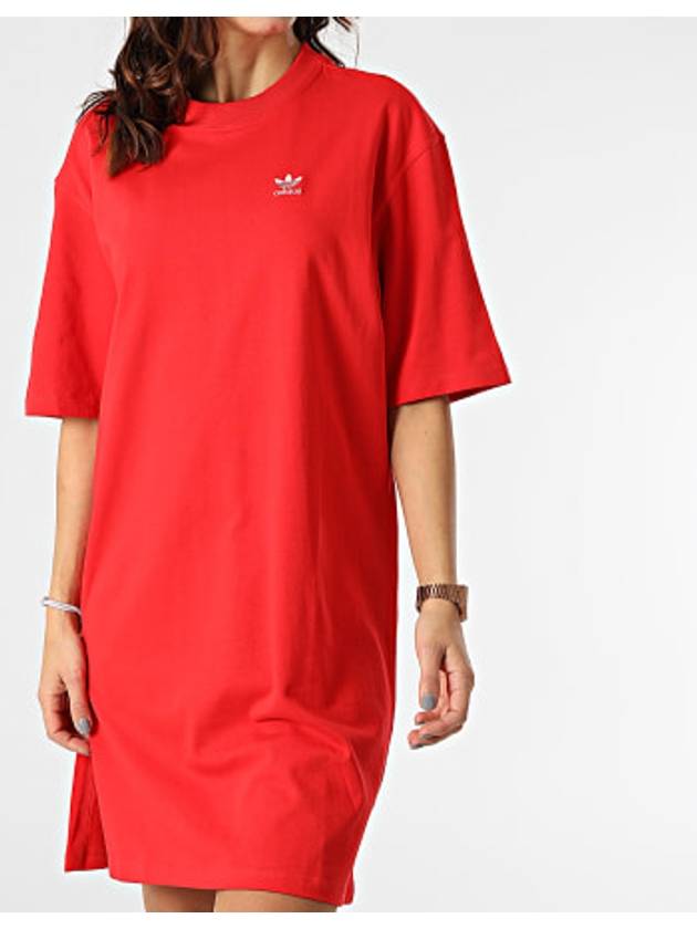 HC2051 Tea Dress Red WOMENS - ADIDAS - BALAAN 2