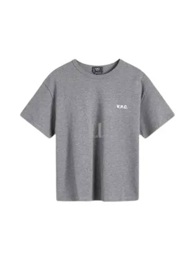 Boxy Micro Logo Short Sleeve T-Shirt Charcoal - A.P.C. - BALAAN 2