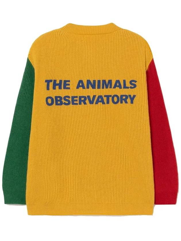 Kids Triple Color Regular Fit Cardigan F22101 099AX - THE ANIMALS OBSERVATORY - BALAAN 3