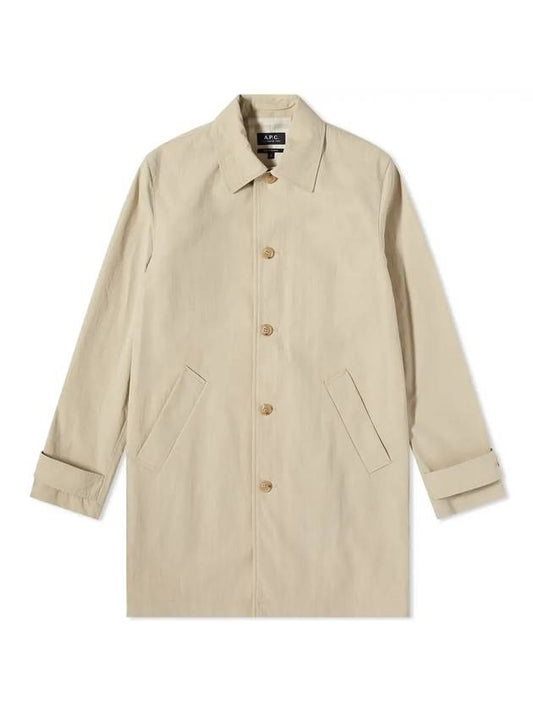 VICTOR Mac Coat Beige - A.P.C. - BALAAN 1