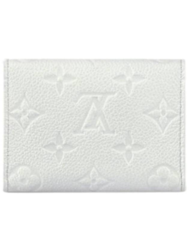 Card Wallet Business Holder Monogram Empreinte Snow White M12177 - LOUIS VUITTON - BALAAN 4