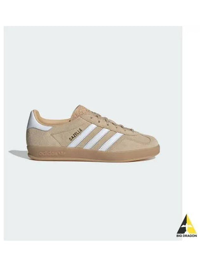 Gazelle Indoor Suede Low Top Sneakers Magic Beige - ADIDAS - BALAAN 2