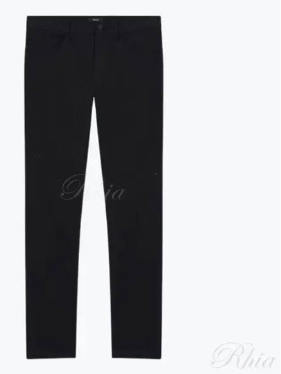 Raffi Neoteric Twill Straight Pants Black - THEORY - BALAAN 2