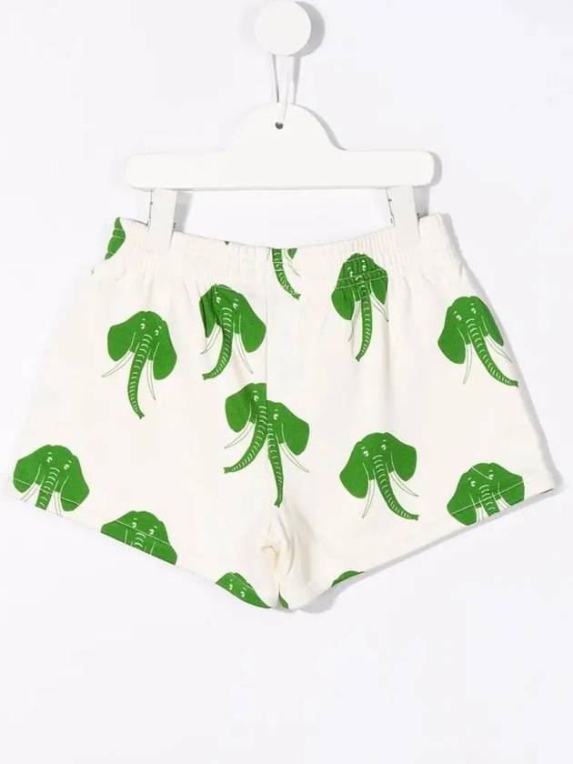 Kids Elephant Short Pants Off White 22230119 11 - MINI RODINI - BALAAN 3