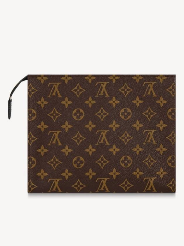 Poche Toilette NM Monogram Pouch Bag Brown - LOUIS VUITTON - BALAAN 4