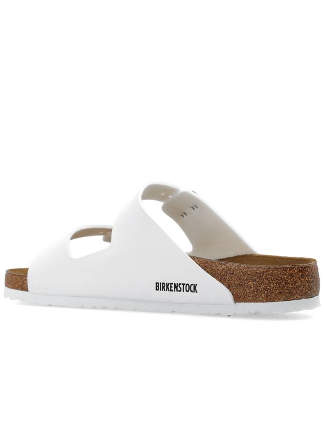 Birkenstock ‘Arizona BS’ Slides, Men's, White - BIRKENSTOCK - BALAAN 5