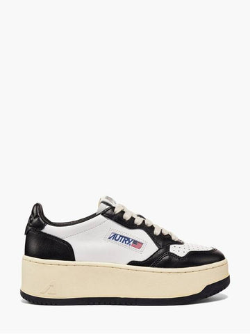 Medalist platform leather sneakers - AUTRY - BALAAN 1