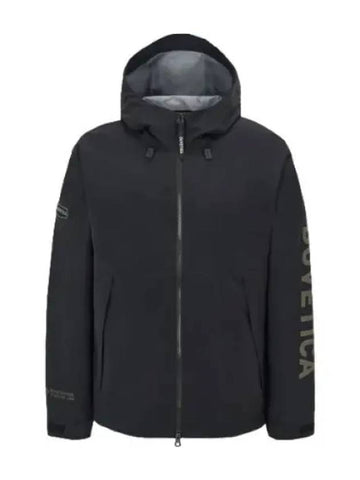 Hatos Black Men s Wind Jacket Jumper - DUVETICA - BALAAN 1