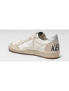 Ball Star Low Top Sneakers Grey White - GOLDEN GOOSE - BALAAN 4