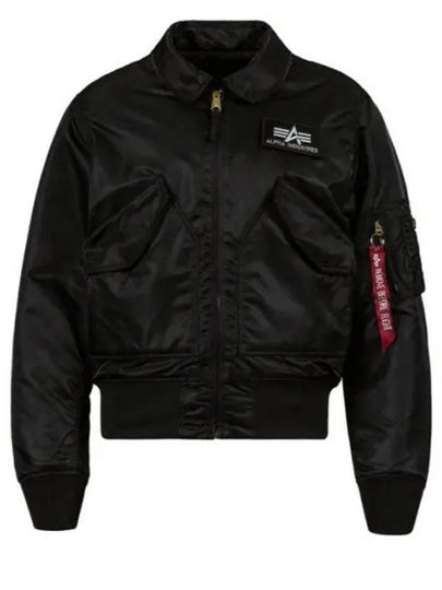 CWU 45P Bomber Jacket Black - ALPHA INDUSTRIES - BALAAN 2