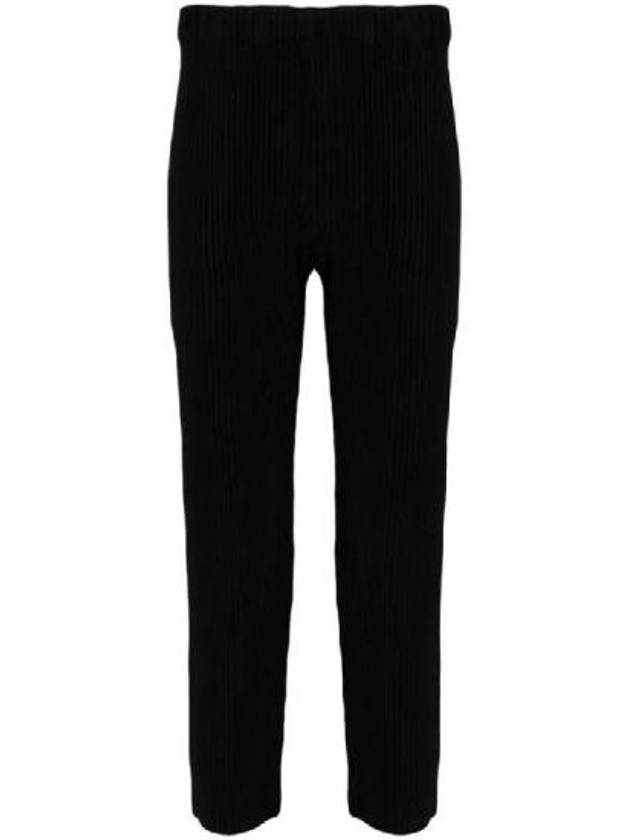 Homme Pliss Issey Miyake Training Jogger Pants 746104 Black - ISSEY MIYAKE - BALAAN 1