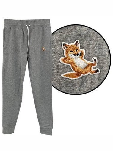 Chillex Fox Patch Classic Jogger Pants 34017046 271145 1100081 - MAISON KITSUNE - BALAAN 1