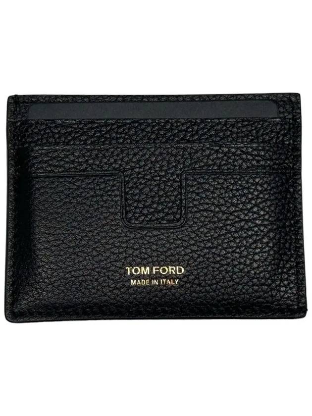 Men s Logo Leather Classic Card Wallet Y0233 LCL326G 3NB01 - TOM FORD - BALAAN 1