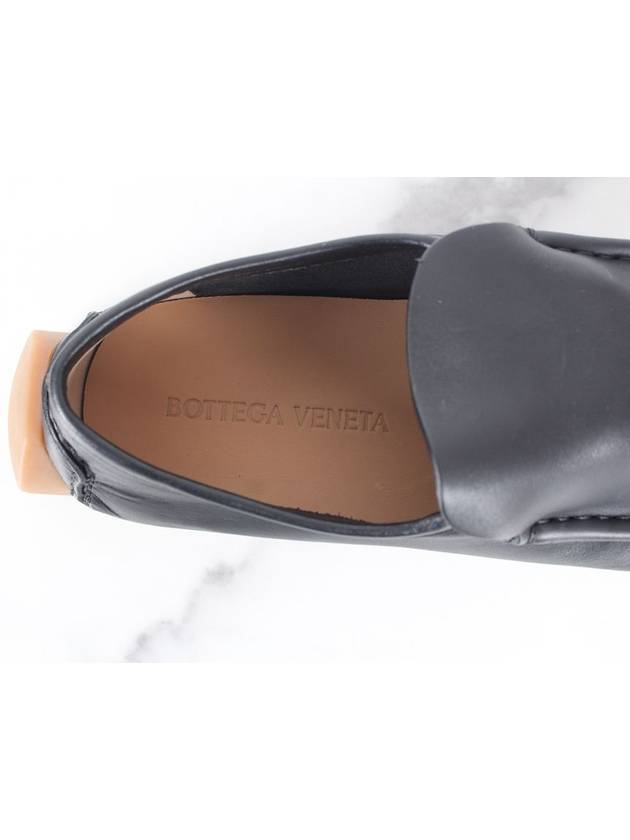 Leather driving loafers black 42 5 275 - BOTTEGA VENETA - BALAAN 7