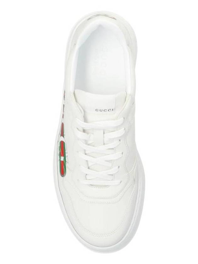 Demetra Chunky Low Top Sneakers White - GUCCI - BALAAN 3