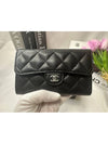 Medium wallet classic caviar black silver AP0232 - CHANEL - BALAAN 9