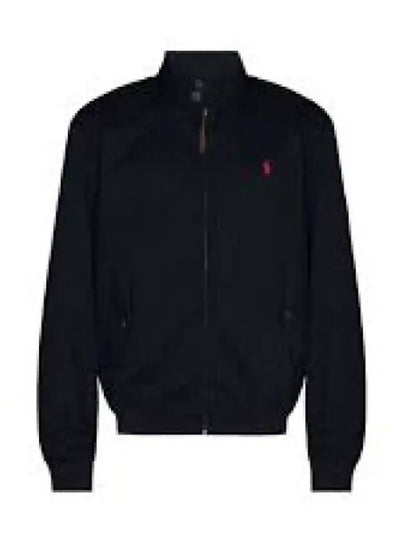 Pony Logo Twill Zip-Up Jacket Black - POLO RALPH LAUREN - BALAAN 2