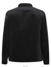 Triangle Logo Corduroy Long Sleeve Shirt Black - PRADA - BALAAN 3