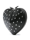 Le Coeur Heart Calfskin Shoulder Bag Black - ALAIA - BALAAN 4