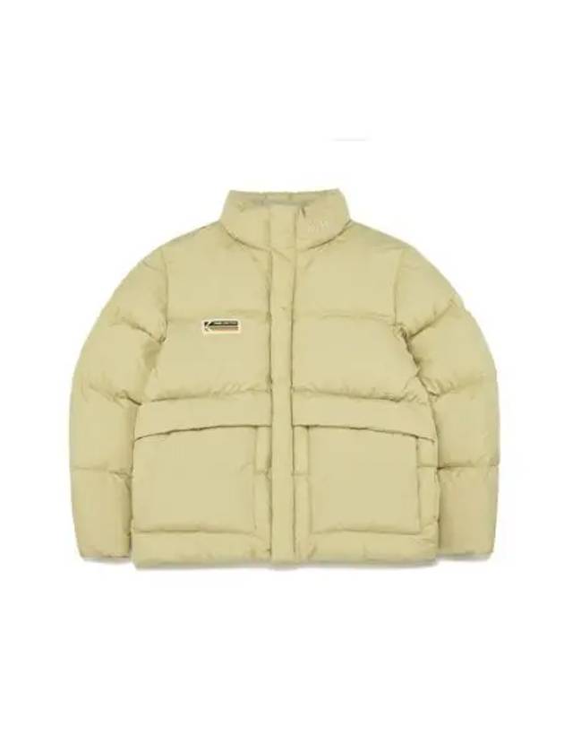 KODAK Apparel Rainbow Patch Duck Down Jacket OLIVE - KODO - BALAAN 1