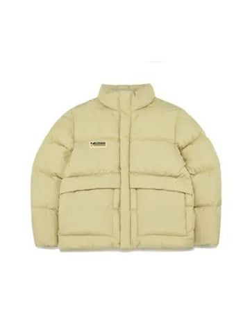 KODAK Apparel Rainbow Patch Duck Down Jacket OLIVE - KODO - BALAAN 1